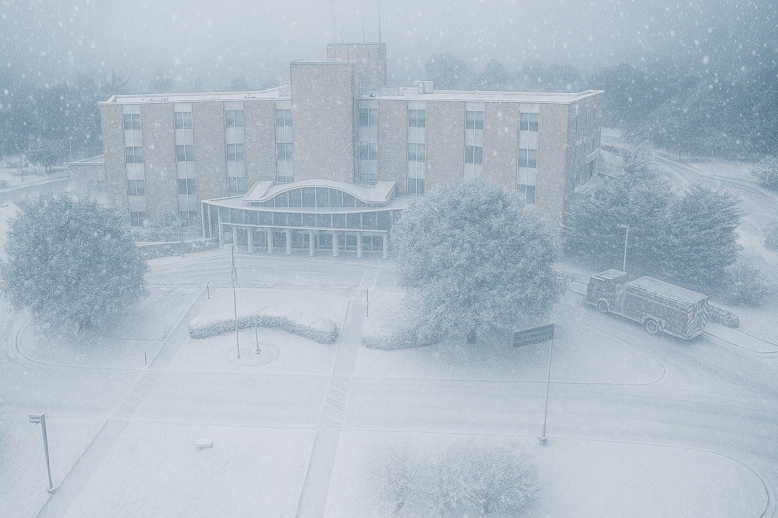 Hospital Winter Picture